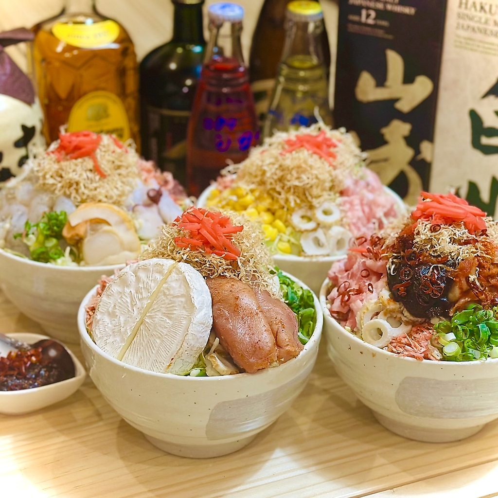 多彩なメニューに カスタム自由でバリエーションが豊富です。自分だけの一枚が作れます。