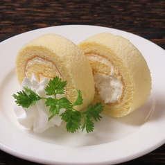 北海道クリームのロールケーキ