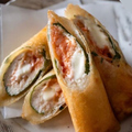 料理メニュー写真&nbsp;地鶏明太チーズ春巻き
