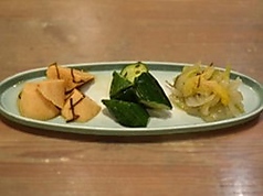 漬物盛合わせ