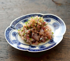 【早川漁港の水揚げアジ】たたき