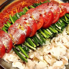 近江牛ホルモントマト鍋