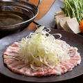 料理メニュー写真&nbsp;【鹿児島名物】黒豚のしゃぶしゃぶ