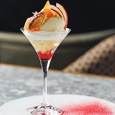 紅玉のクープ マスカルポーネ スパイス