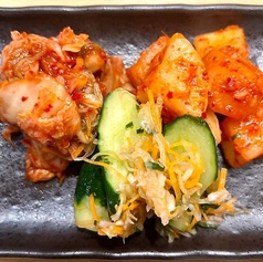 キムチ盛り合わせ