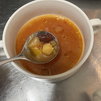 豆のミネストローネ