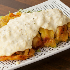 若鶏のチキン南蛮　自家製タルタルで