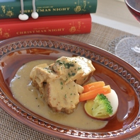 豚肩ロースのシードル煮 ~りんご香るソース~