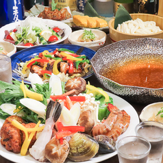 うどんと酒 甚八のコース写真