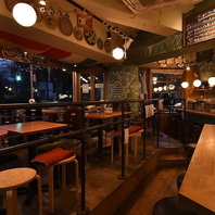 店舗貸切は最大45名様までご利用いただけます