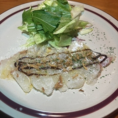 鯛のカルパッチョ