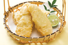磯辺白身魚の天ぷら