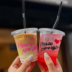 約20種類のドリンク