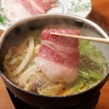 料理メニュー写真&nbsp;和牛コウネのしゃぶしゃぶ