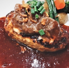 シャリアピンハンバーグオニオンガーリックソース