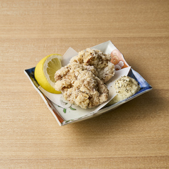 二度揚げ若鶏の唐揚げ(2個)