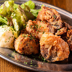 マグロのホホ肉の竜田揚げ