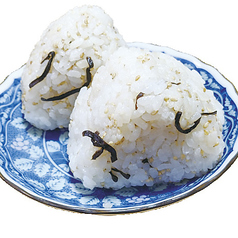 自家製昆布のおにぎり