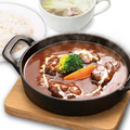 料理メニュー写真&nbsp;大きな牛たんシチュー定食　単品