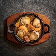 ホタテのアヒージョ