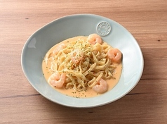 海老のロゼクリームパスタ