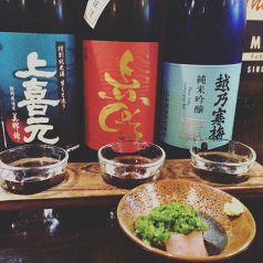 平日限定SAKE FLIGHT