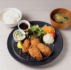 カキフライ定食