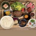料理メニュー写真 自家挽きハンバーグランチ定食