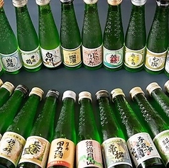 日本酒も豊富にご用意！
