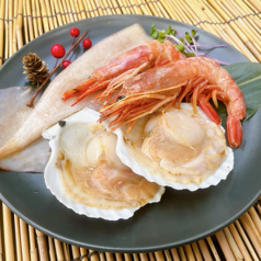 海鮮の盛り合わせセット