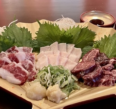 海と山の幸の写真