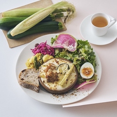 若鶏と夏野菜のホワイトジンジャーグラタン
