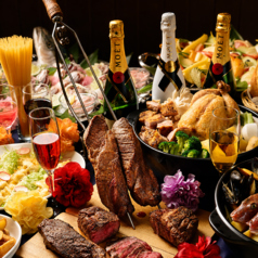 貸切宴会会場 熟成肉食べ放題 シュラスコビアホール 栄 伏見店の写真2