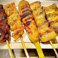 料理メニュー写真&nbsp;串5本盛り合わせ