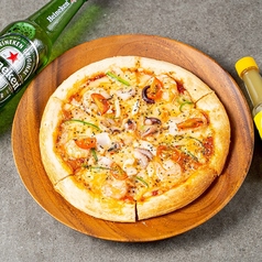 海鮮アヒージョピッツァ