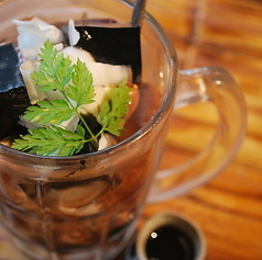 ケムカフェ(バニラアイスのベトナムコーヒーがけ)