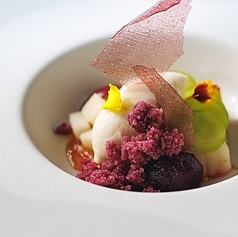 梨と葡萄のクレームダンジュ