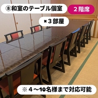 法事や顔合わせなどにも最適です。