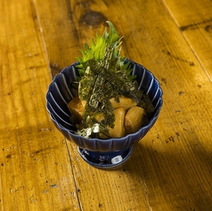 長芋茎わさび漬け