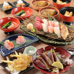 藁ヤキ鮨ヒデのコース写真