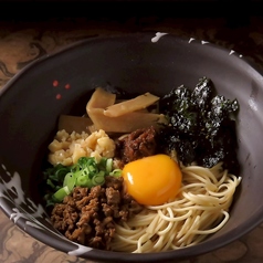 ピリ辛まぜそば風そうめん