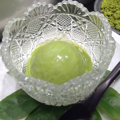 濃厚 抹茶のアイスクリーム