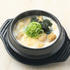 鶏のW白湯雑炊