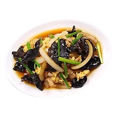 きくらげと卵の炒め