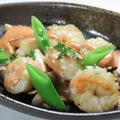 料理メニュー写真&nbsp;海老と帆立の鉄板焼き　各種
