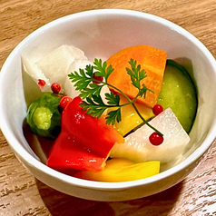 夏野菜のピクルス