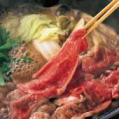 黒毛和牛すきやきの写真