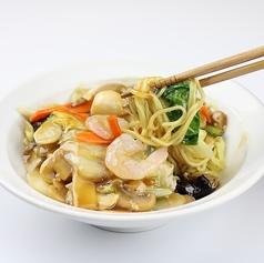 五目あんかけ焼きそば
