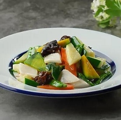 彩り野菜の炒め