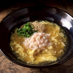 ずわい蟹の玉子あんかけそうめん